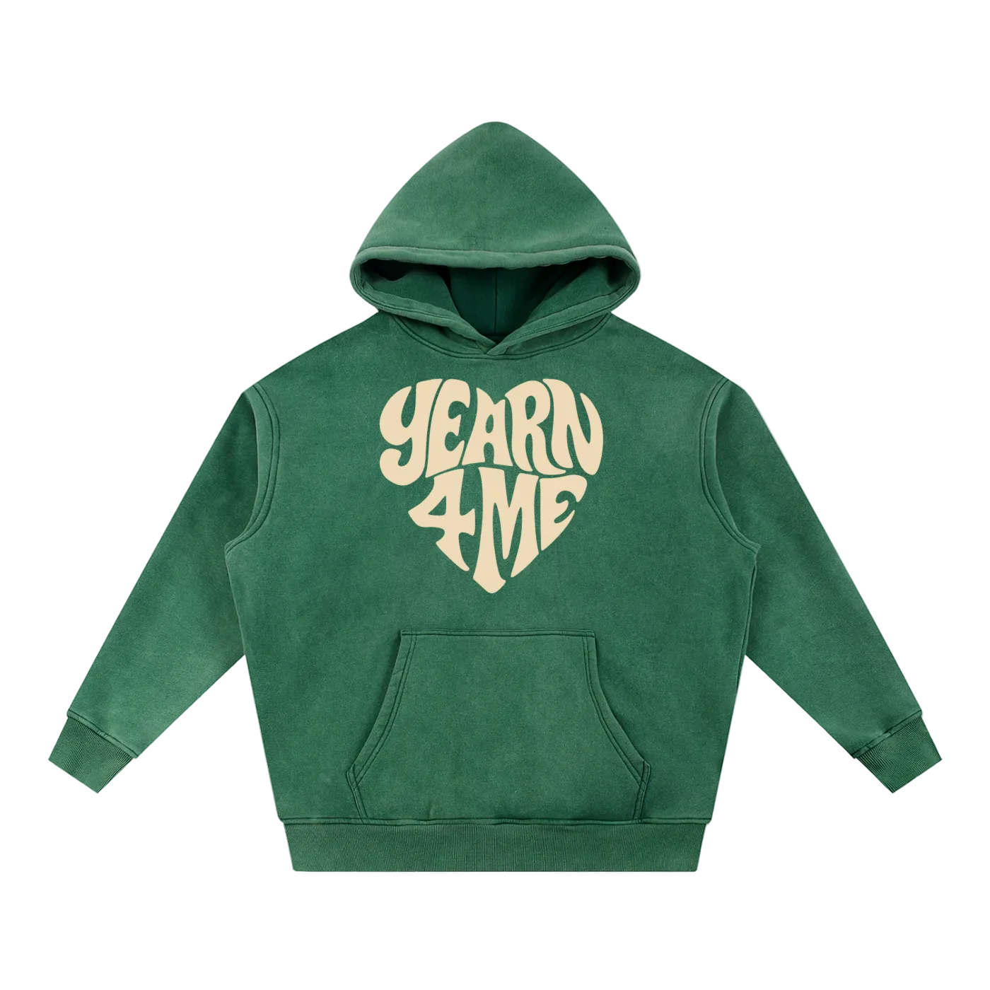 “Yearn4Me” Snow Wash Hoodies
